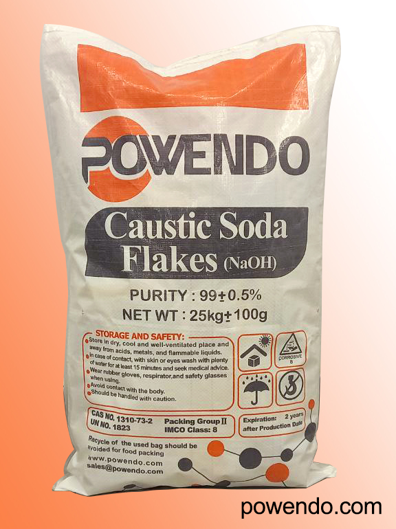 powendo.com-caustic soda flakes 99%